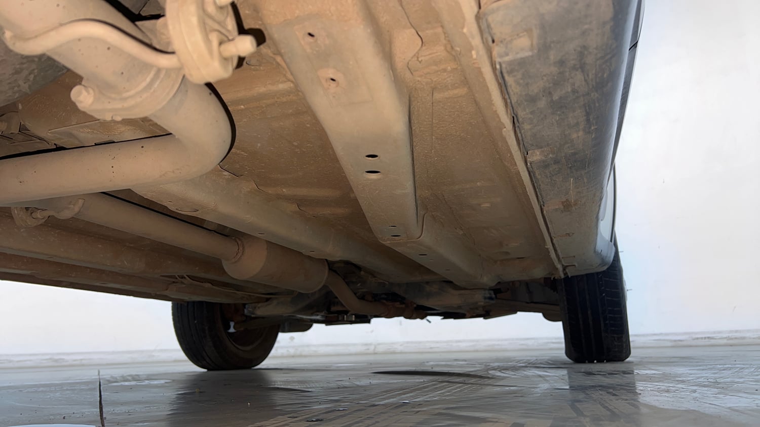 Used 2024 Tata Nexon Smart Plus 1.2 Petrol 6AMT Petrol Automatic extra REAR RIGHT UNDERBODY VIEW