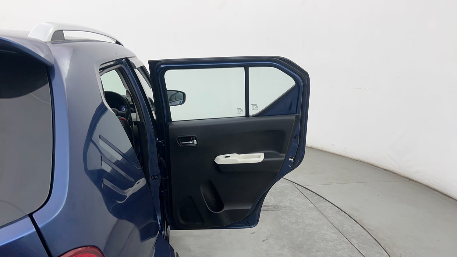 Used 2022 Maruti Suzuki Ignis Zeta 1.2 AMT Petrol Automatic interior RIGHT REAR DOOR OPEN VIEW