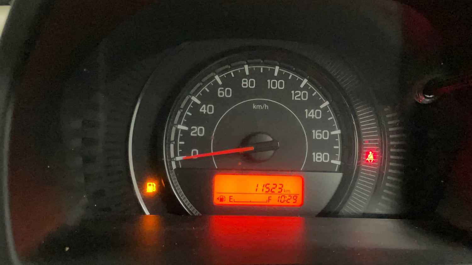 Used 2024 Maruti Suzuki Wagon R VXI 1.0 Petrol Manual interior CLUSTERMETER VIEW