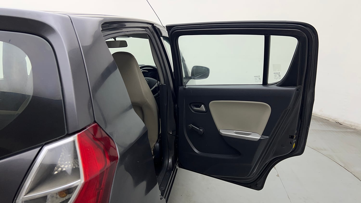 Used 2016 Maruti Suzuki Alto K10 VXi Petrol Manual interior RIGHT REAR DOOR OPEN VIEW
