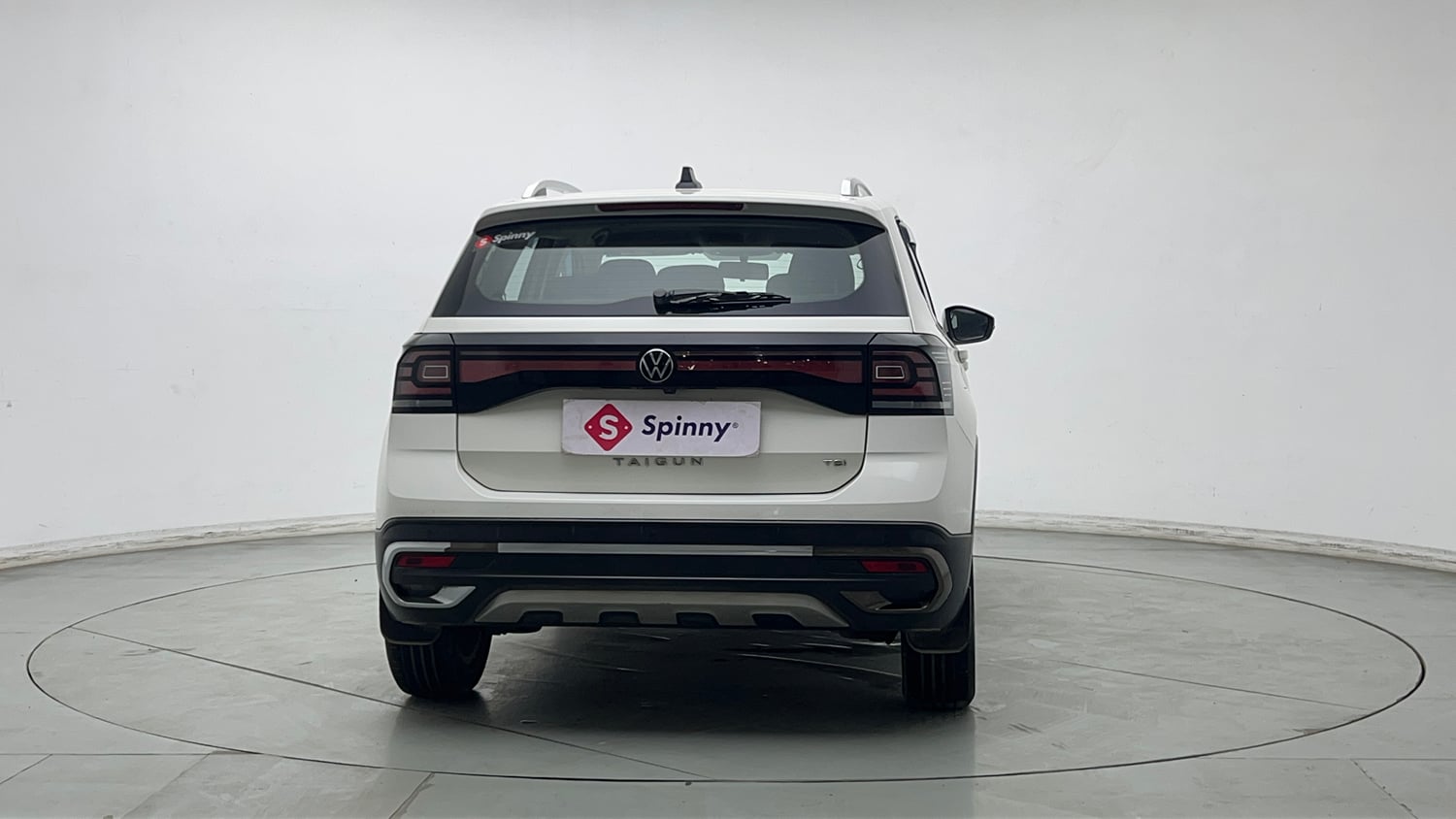 Used 2022 Volkswagen Taigun Highline 1.0 TSI MT Petrol Manual exterior BACK VIEW
