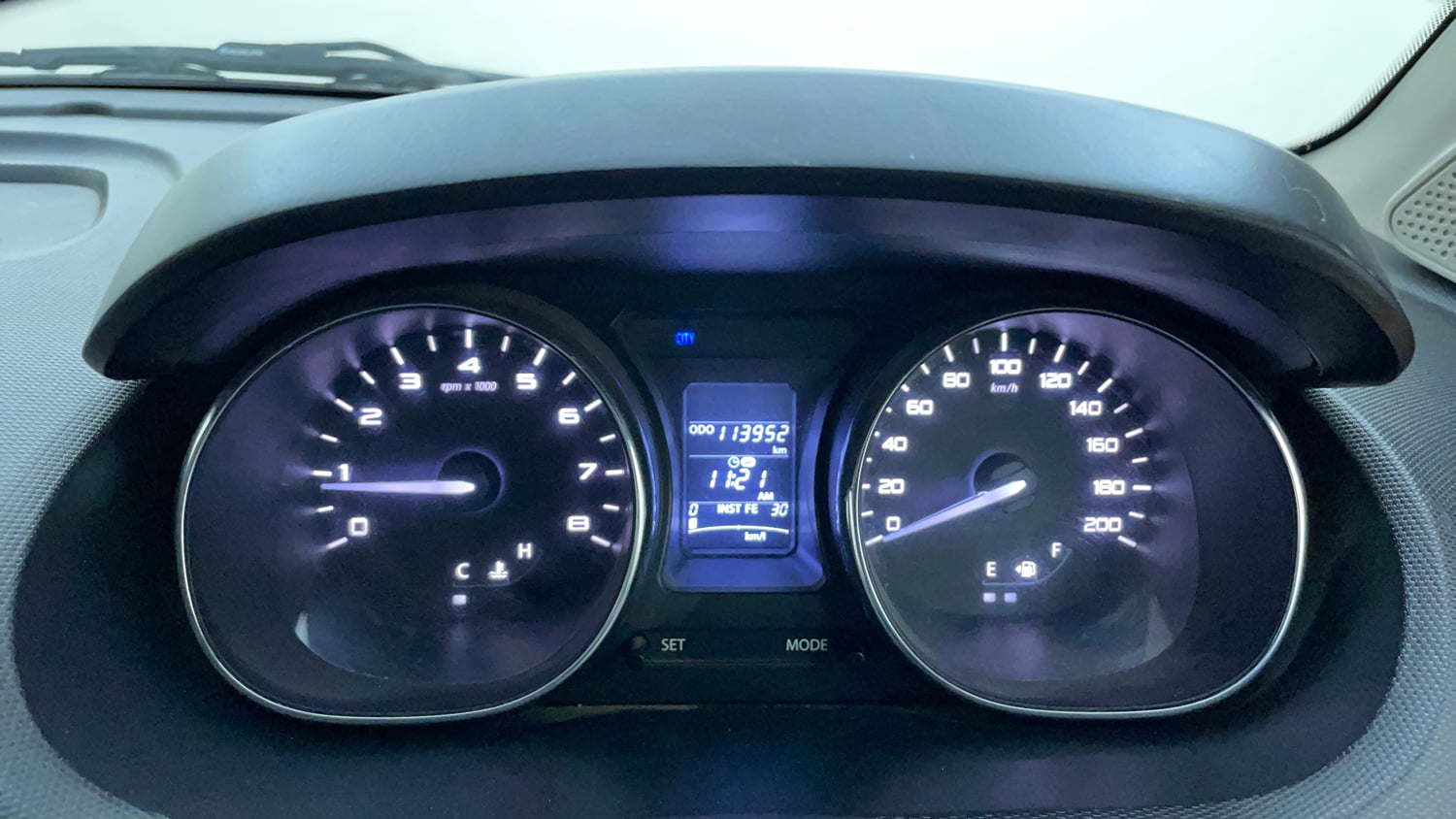 Used 2018 Tata Tiago Revotron XZ Petrol Manual interior CLUSTERMETER VIEW