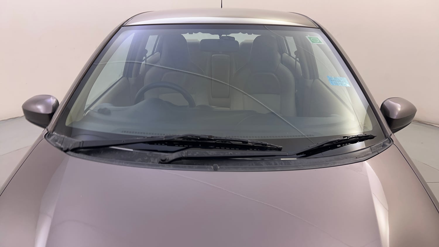 Used 2014 Honda Amaze 1.2 S i-VTEC Petrol Manual exterior FRONT WINDSHIELD VIEW