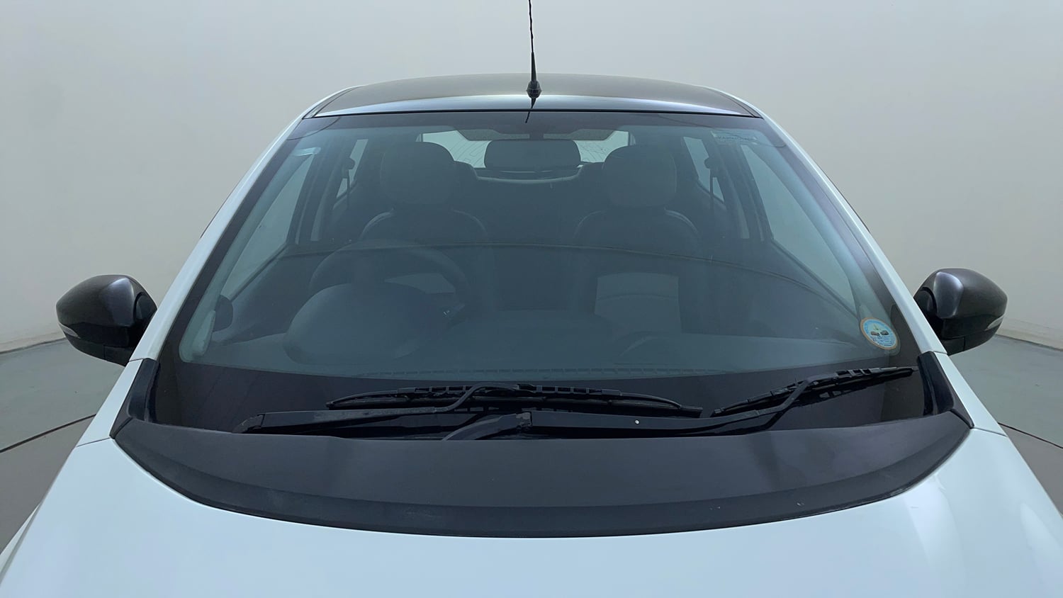 Used 2021 Tata Tiago XZ Plus Dual Tone Petrol Manual exterior FRONT WINDSHIELD VIEW