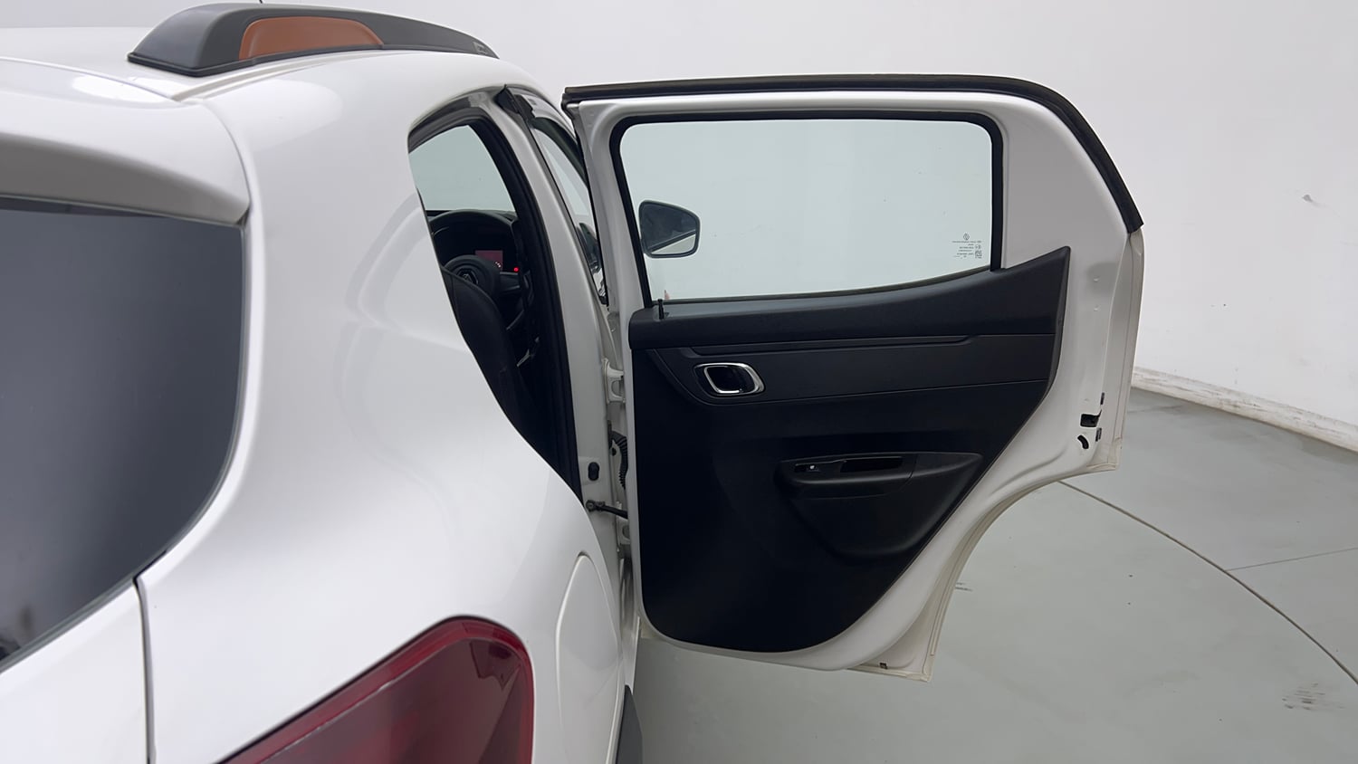 Used 2021 Renault Kwid CLIMBER 1.0 AMT Opt Petrol Automatic interior RIGHT REAR DOOR OPEN VIEW