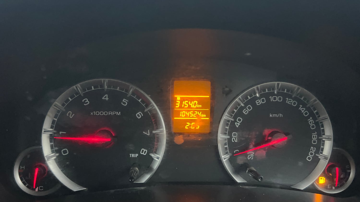 Used 2016 Maruti Suzuki Swift VXi Petrol Manual interior CLUSTERMETER VIEW