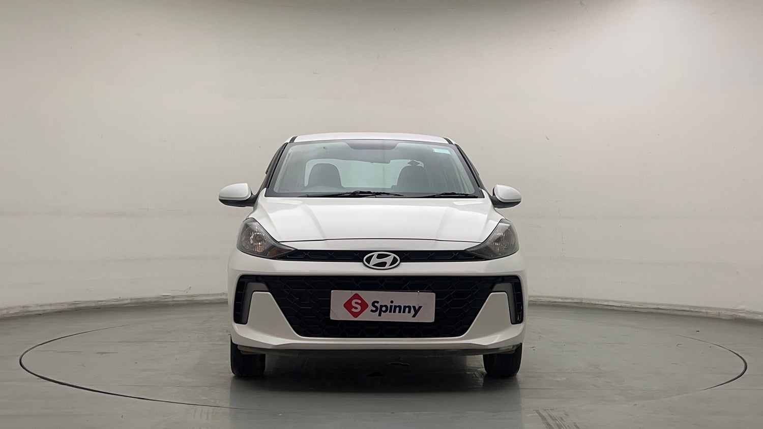 Used 2023 Hyundai Aura S 1.2 CNG Cng Manual exterior FRONT VIEW