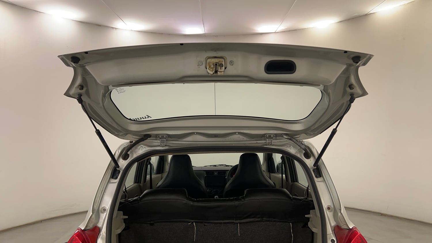 Used 2017 Maruti Suzuki Celerio LXi ABS Petrol Manual interior DICKY DOOR OPEN VIEW