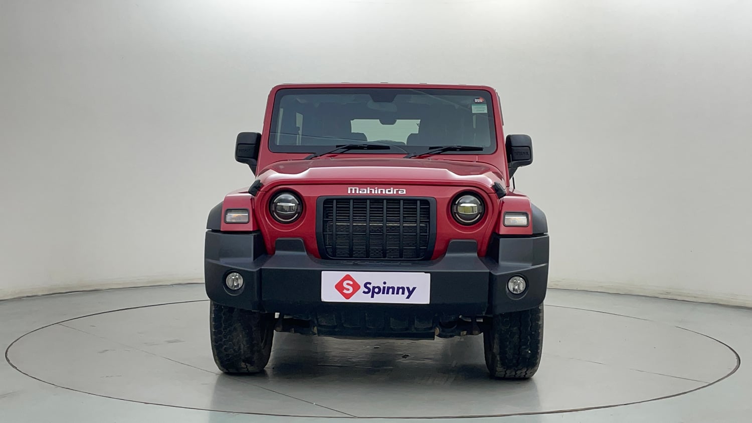 Used 2025 Mahindra Thar LX Hard Top Diesel MT RWD Diesel Manual exterior FRONT VIEW