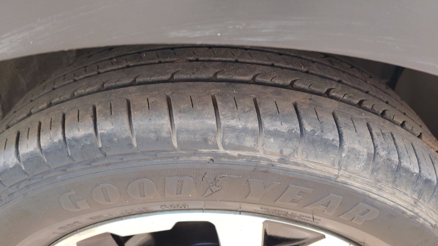 Used 2021 Honda WR-V SV MT Petrol Petrol Manual tyres RIGHT FRONT TYRE TREAD VIEW