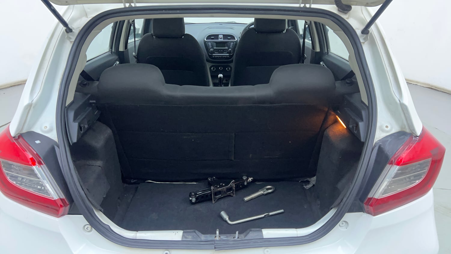 Used 2017 Tata Tiago Revotron XZ Petrol Manual interior DICKY INSIDE VIEW