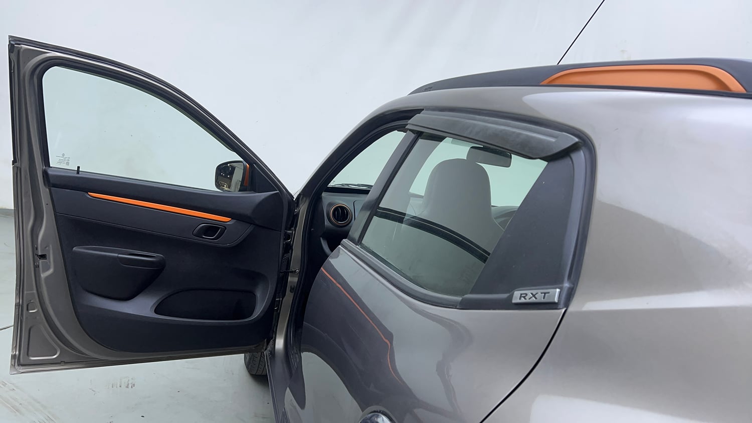 Used 2017 Renault Kwid 1.0 RXT AMT Petrol Automatic interior LEFT FRONT DOOR OPEN VIEW
