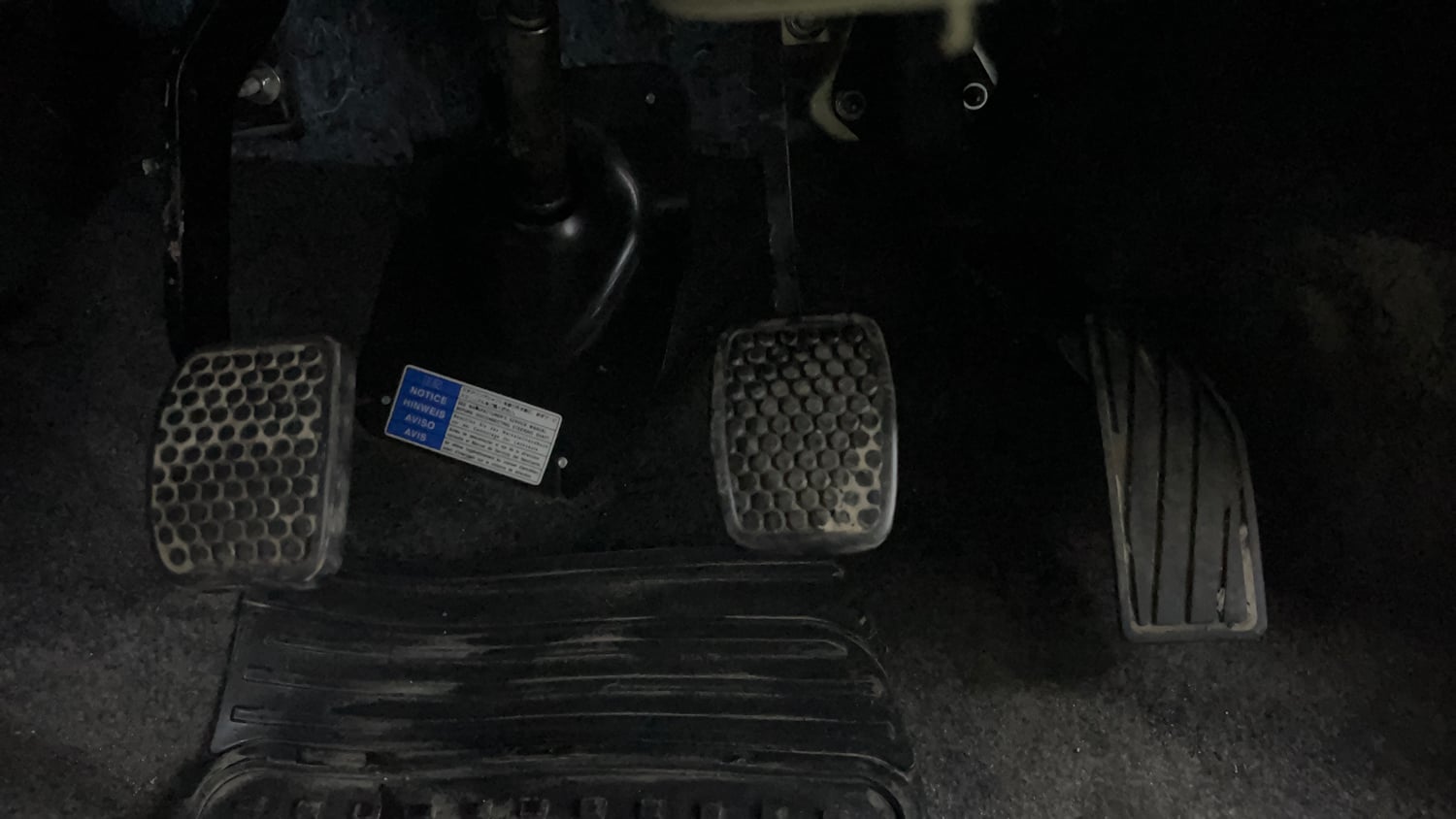Used 2019 Maruti Suzuki Alto 800 LXi Petrol Manual interior PEDALS VIEW