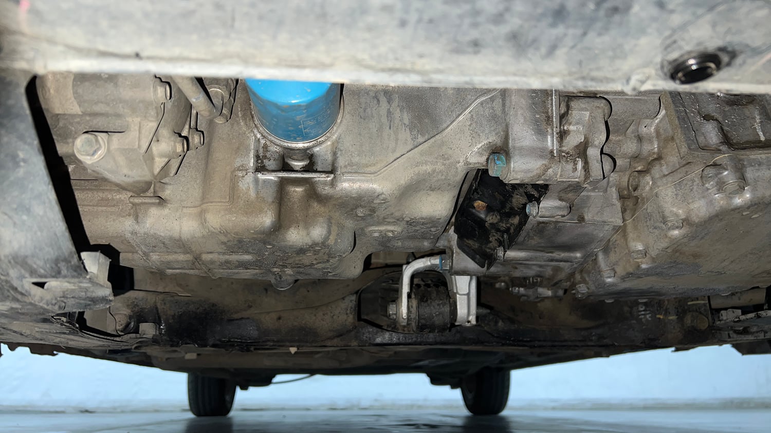 Used 2016 Honda Jazz V AT Petrol Petrol Automatic extra FRONT LEFT UNDERBODY VIEW