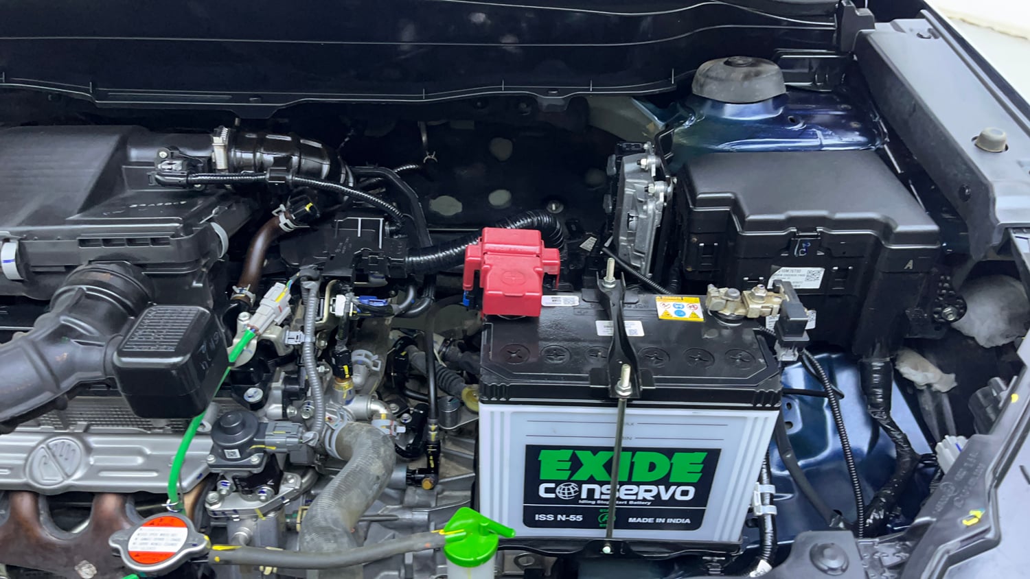 Used 2024 Maruti Suzuki Grand Vitara Sigma Smart Hybrid Petrol Manual engine ENGINE LEFT SIDE VIEW