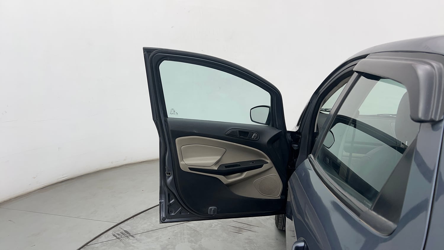 Used 2020 Ford EcoSport Trend 1.5L TDCi Diesel Manual interior LEFT FRONT DOOR OPEN VIEW