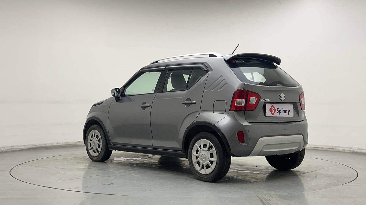 Used 2020 Maruti Suzuki Ignis Delta 1.2 AMT Petrol Automatic exterior LEFT REAR CORNER VIEW