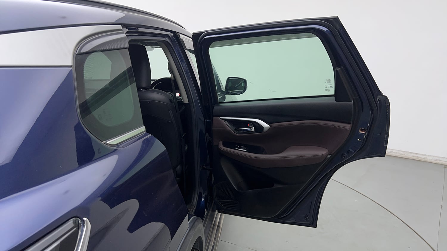 Used 2023 Maruti Suzuki Grand Vitara Alpha Smart Hybrid AT Petrol Automatic interior RIGHT REAR DOOR OPEN VIEW