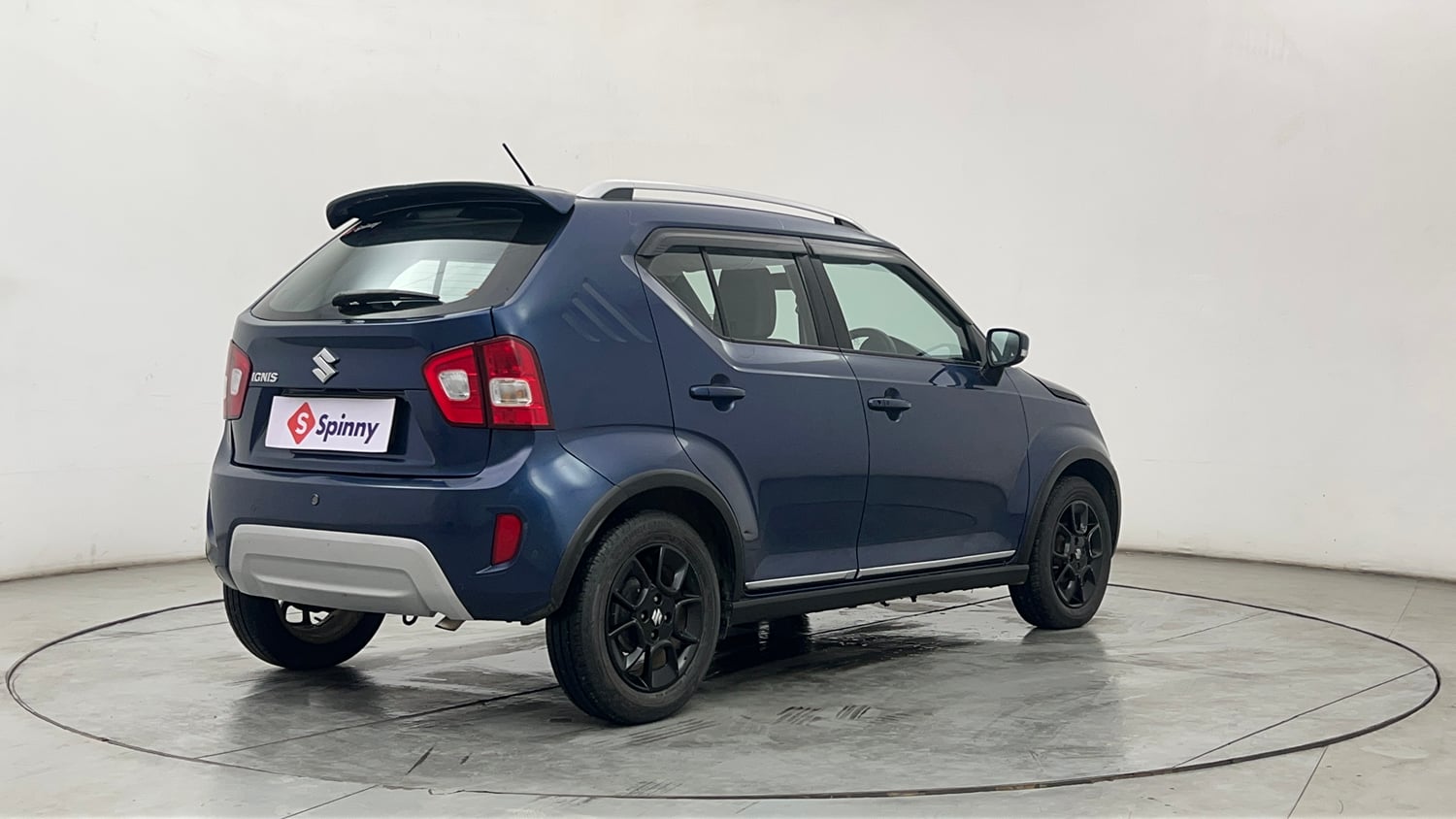 Used 2022 Maruti Suzuki Ignis Zeta 1.2 AMT Petrol Automatic exterior RIGHT REAR CORNER VIEW