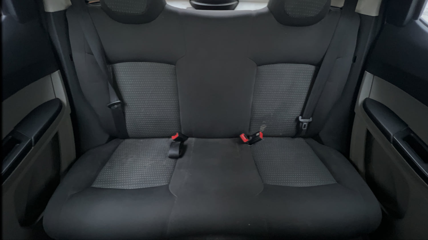 Used 2017 Tata Tiago Revotron XZ Petrol Manual interior REAR SEAT CONDITION VIEW
