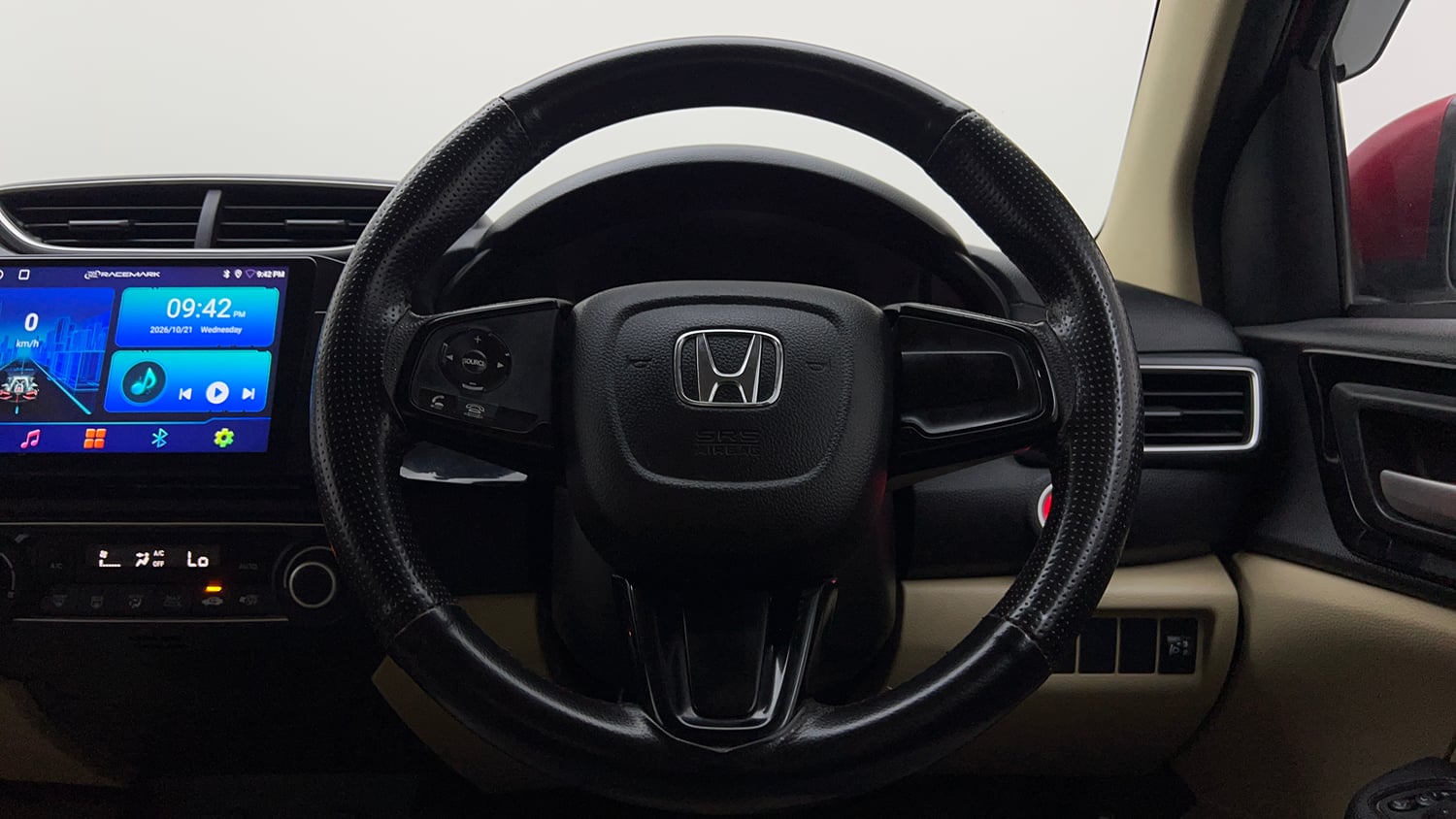 Used 2020 Honda Amaze 1.2 V MT Petrol Petrol Manual interior STEERING VIEW