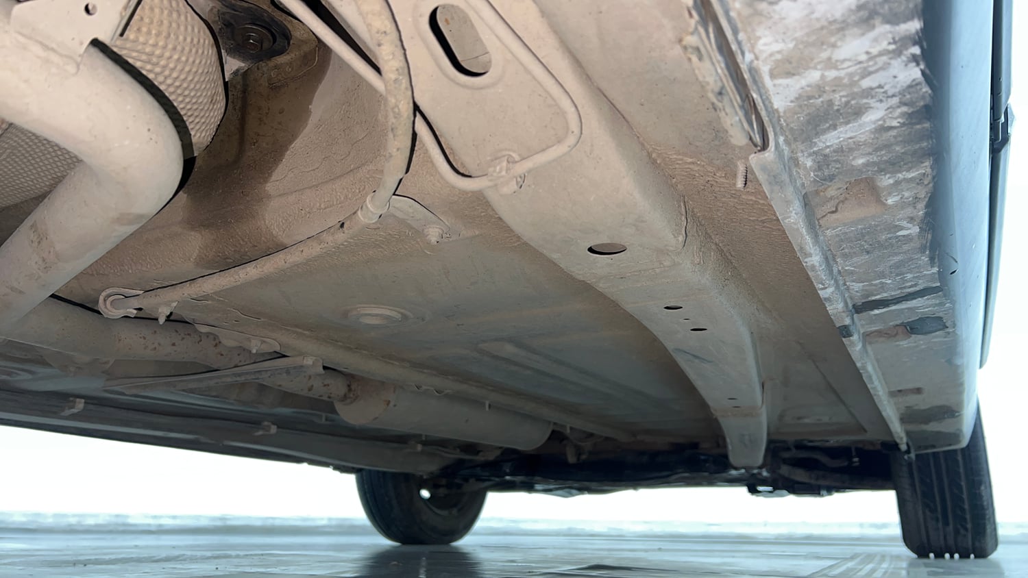 Used 2018 Maruti Suzuki Baleno Delta 1.3 Diesel Manual extra REAR RIGHT UNDERBODY VIEW