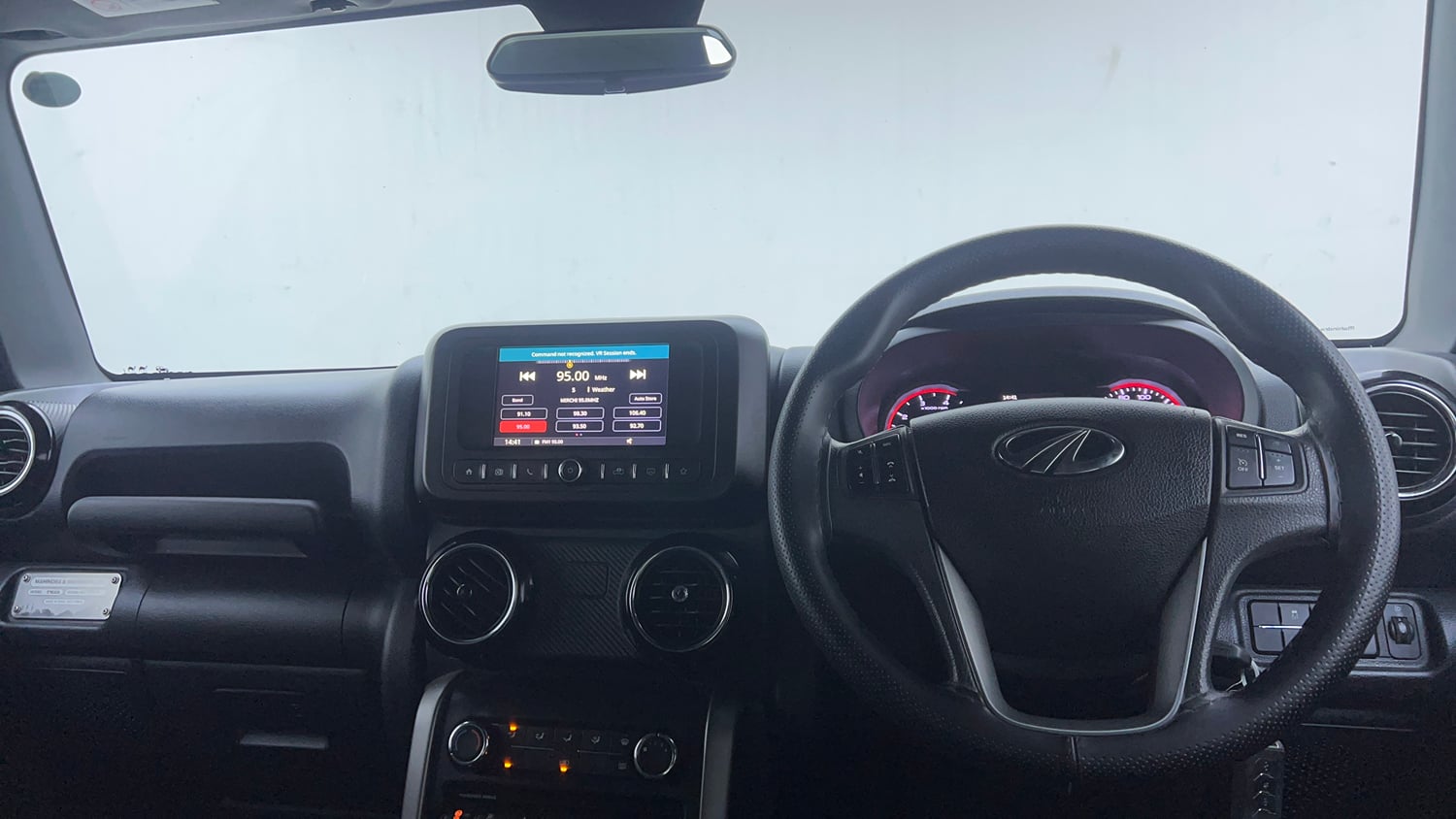 Used 2022 mahindra Thar LX Hard Top Diesel AT 4WD Diesel Automatic interior DASHBOARD VIEW