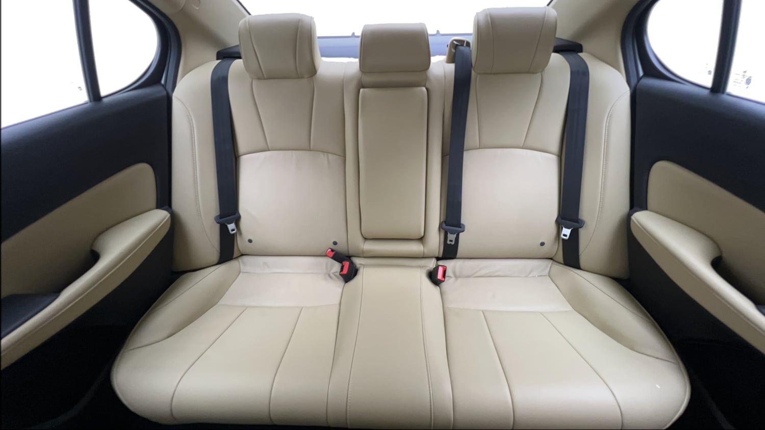 Used 2024 Honda City ZX Petrol CVT Petrol Automatic interior REAR SEAT CONDITION VIEW