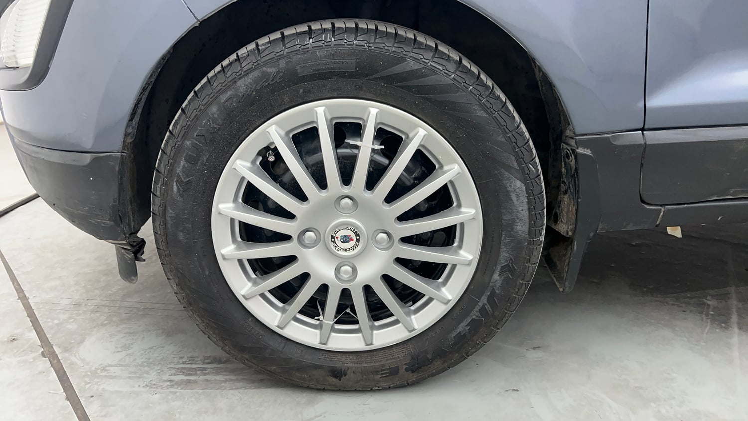 Used 2020 Ford EcoSport Trend 1.5L TDCi Diesel Manual tyres LEFT FRONT TYRE RIM VIEW