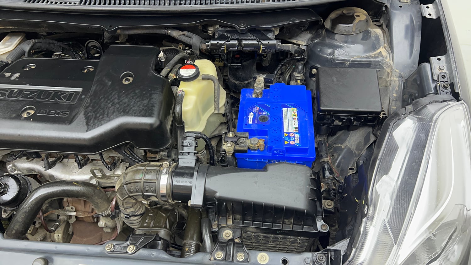 Used 2018 Maruti Suzuki Baleno Delta 1.3 Diesel Manual engine ENGINE LEFT SIDE VIEW