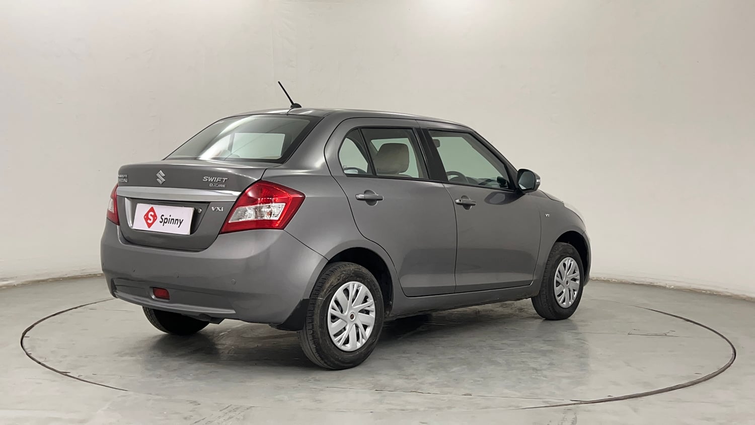 Used 2012 Maruti Suzuki Swift Dzire VXI Petrol Manual exterior RIGHT REAR CORNER VIEW