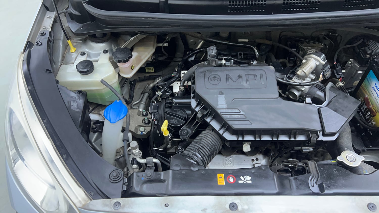 Used 2020 Hyundai Santro Sportz Petrol Manual engine ENGINE RIGHT SIDE VIEW