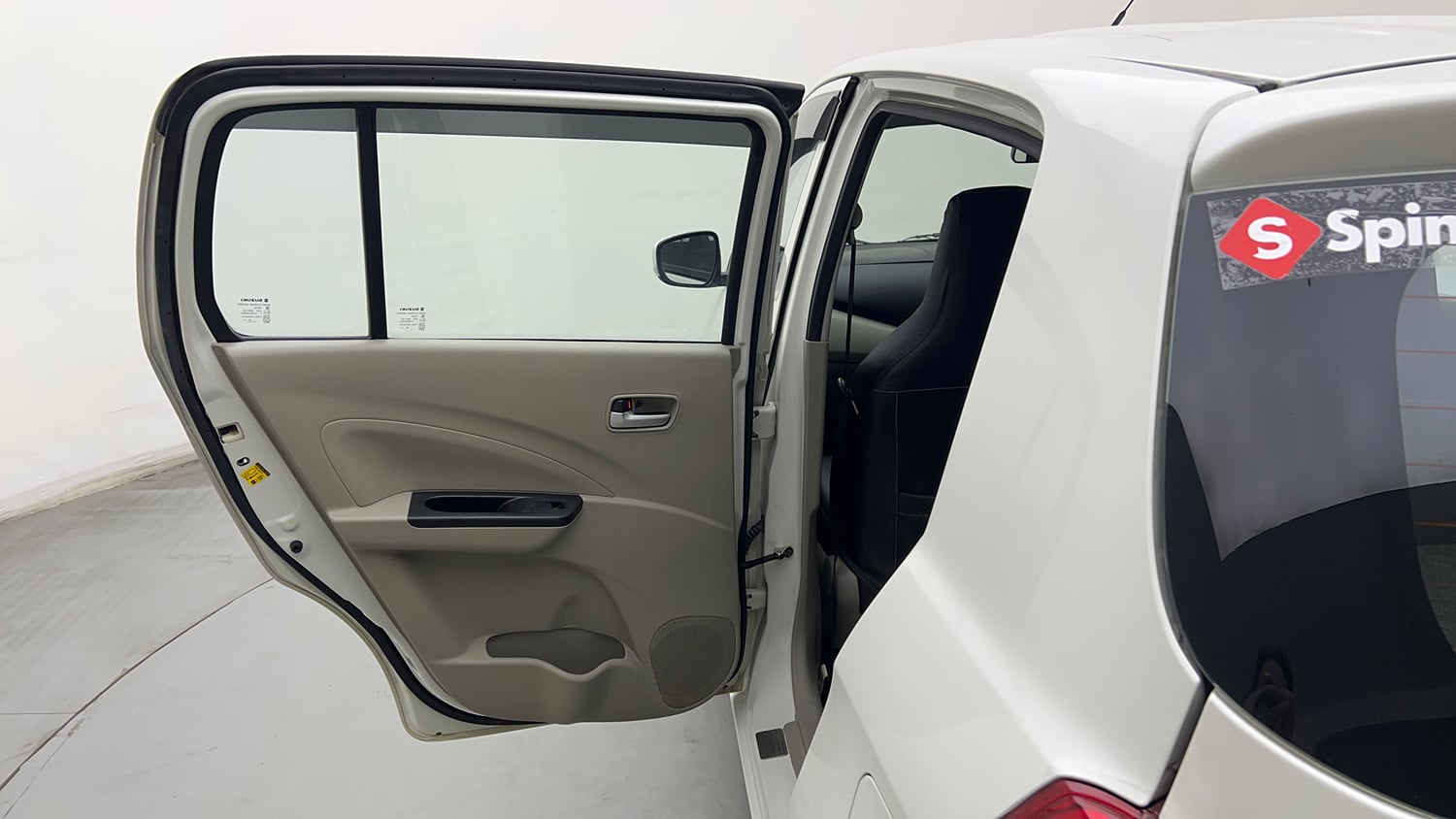 Used 2017 Maruti Suzuki Celerio ZXi Petrol Manual interior LEFT REAR DOOR OPEN VIEW