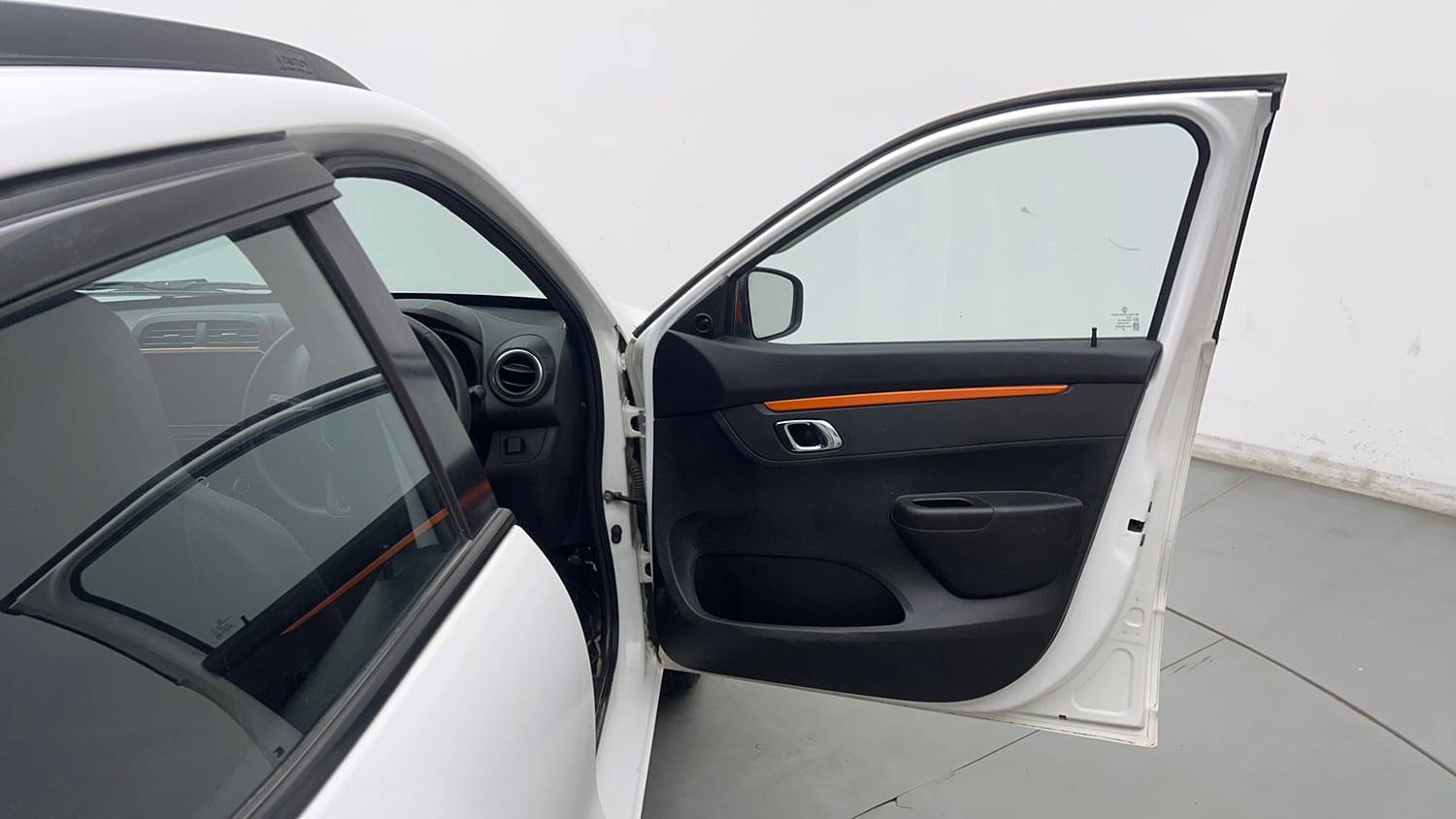 Used 2021 Renault Kwid CLIMBER 1.0 AMT Opt Petrol Automatic interior RIGHT FRONT DOOR OPEN VIEW