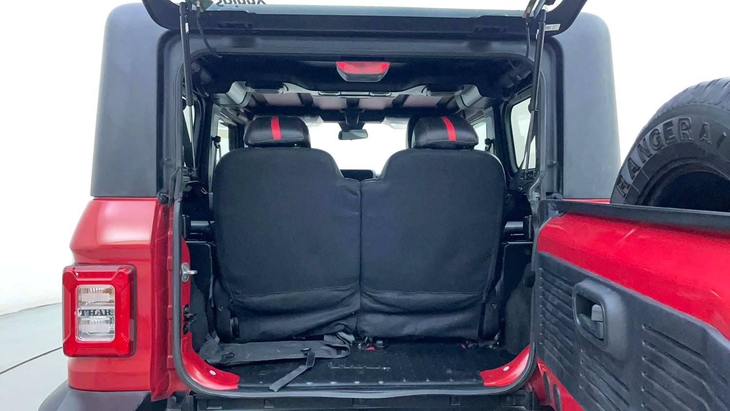 Used 2025 Mahindra Thar LX Hard Top Diesel MT RWD Diesel Manual interior DICKY INSIDE VIEW