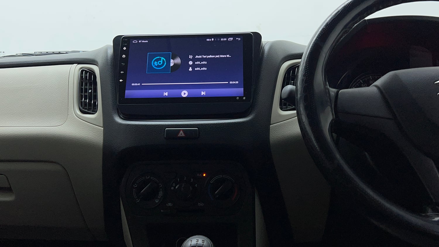 Used 2024 Maruti Suzuki Wagon R LXI 1.0 CNG Cng Manual interior MUSIC SYSTEM & AC CONTROL VIEW