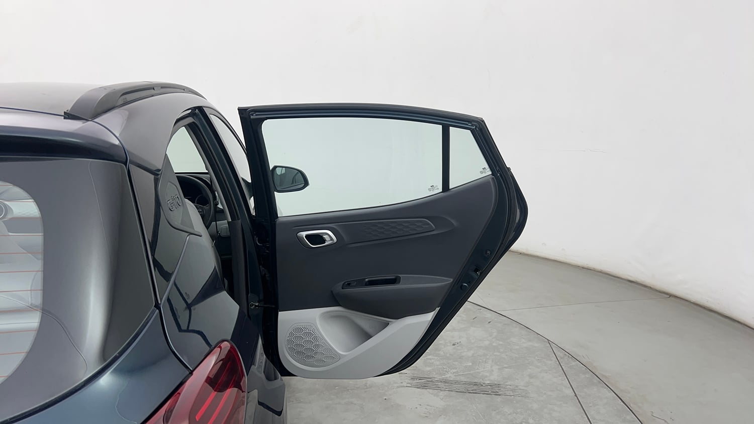 Used 2024 Hyundai Grand i10 Nios Sportz 1.2 Kappa AMT Petrol Automatic interior RIGHT REAR DOOR OPEN VIEW