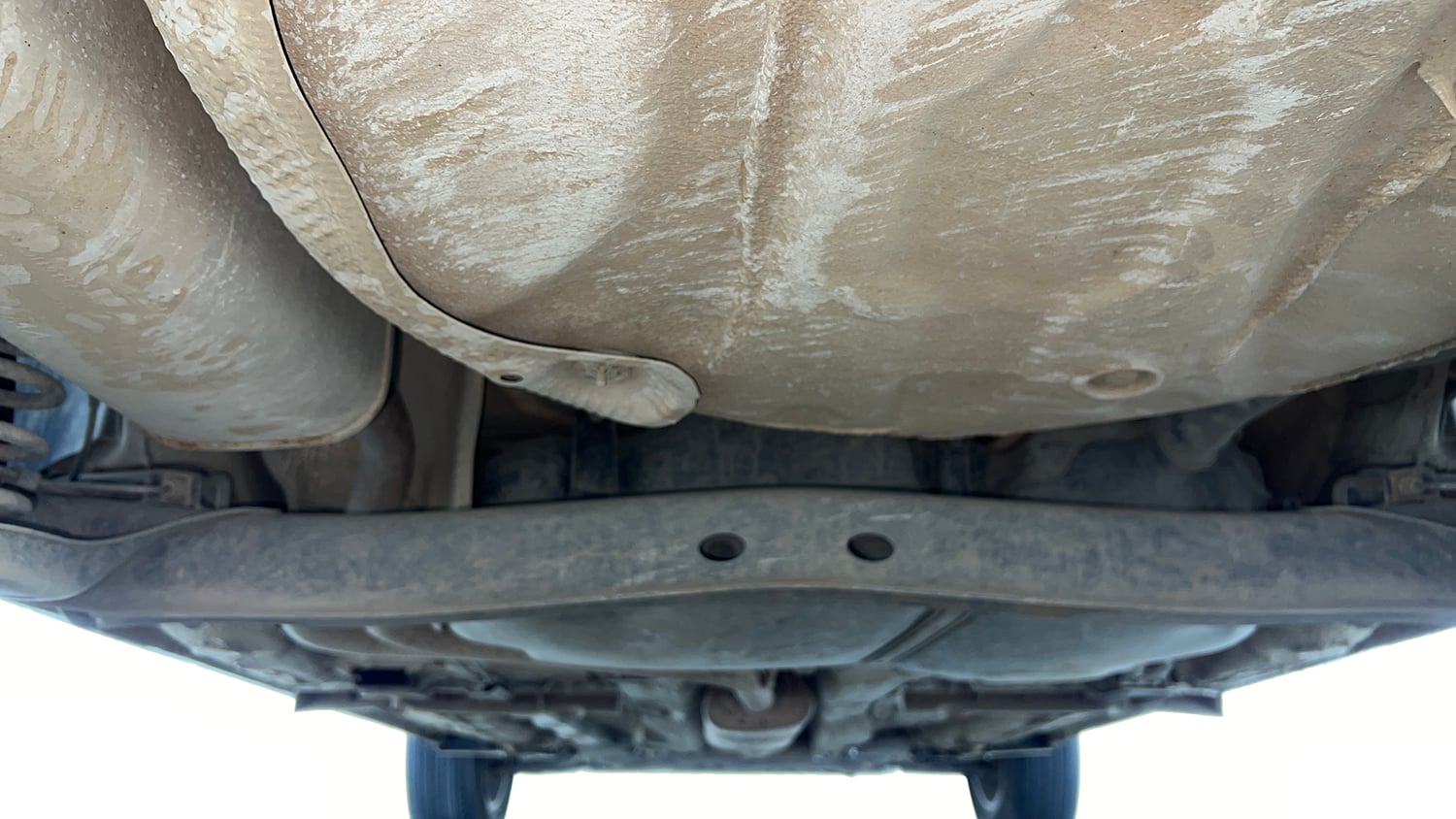 Used 2025 Skoda Kylaq Signature Plus AT Petrol Automatic extra REAR UNDERBODY VIEW (TAKEN FROM REAR)