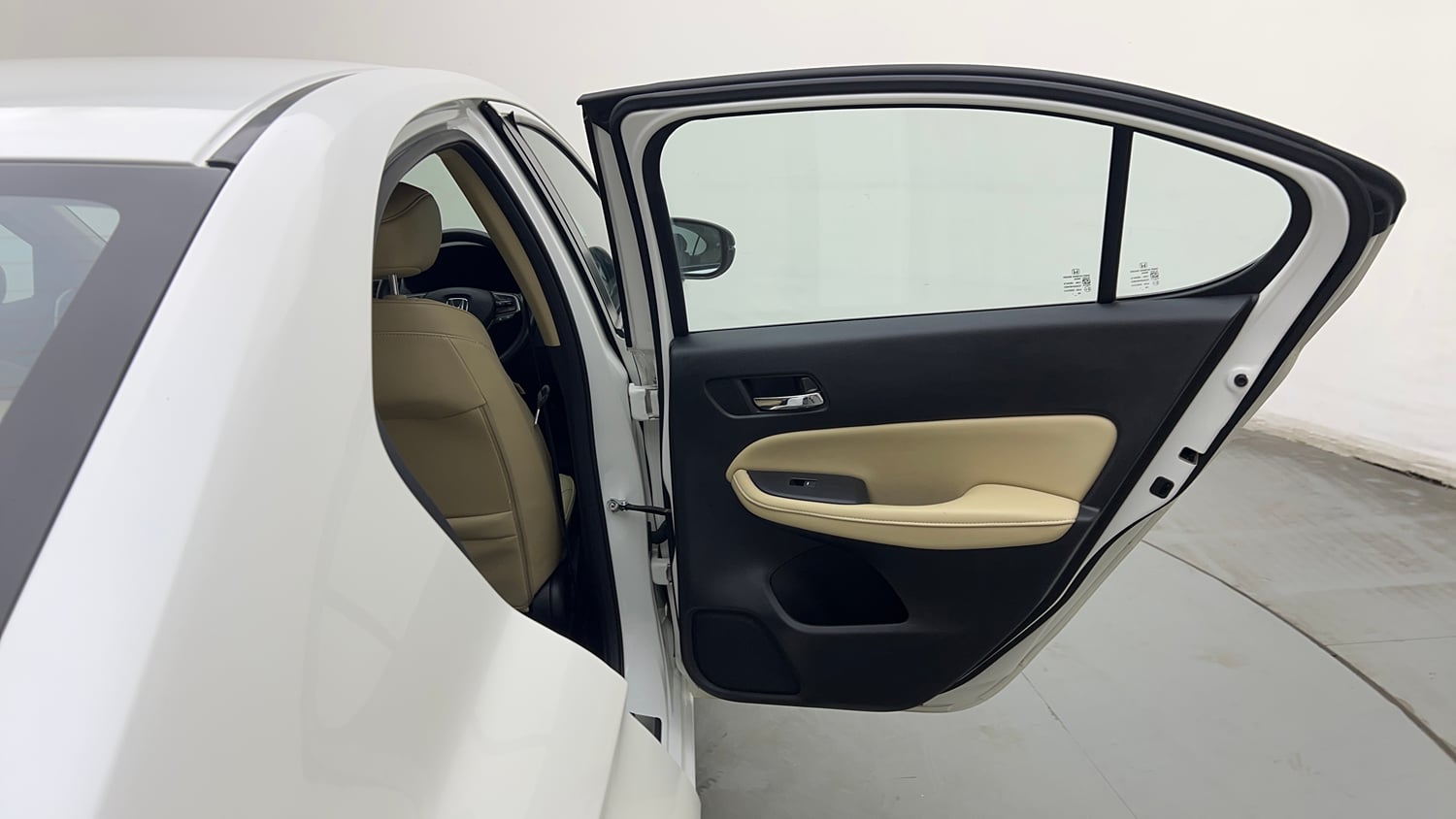 Used 2024 Honda City ZX Petrol CVT Petrol Automatic interior RIGHT REAR DOOR OPEN VIEW