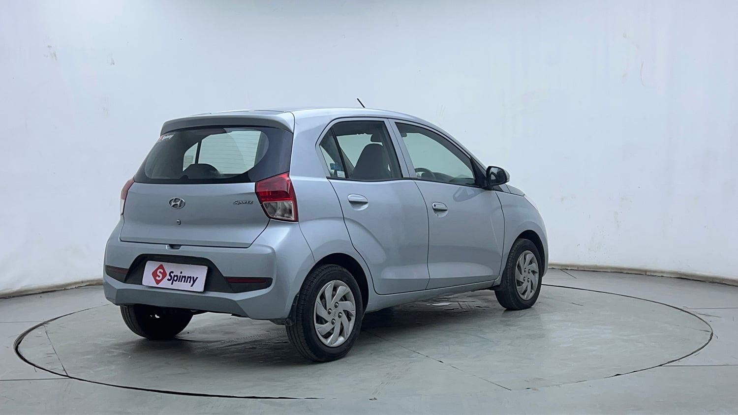 Used 2020 Hyundai Santro Sportz Petrol Manual exterior RIGHT REAR CORNER VIEW