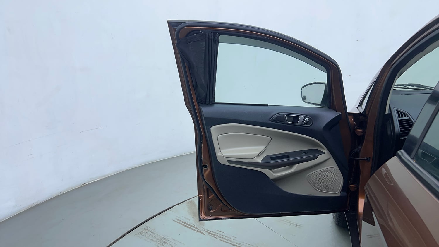 Used 2019 Ford EcoSport Titanium 1.5L Ti-VCT Petrol Manual interior LEFT FRONT DOOR OPEN VIEW