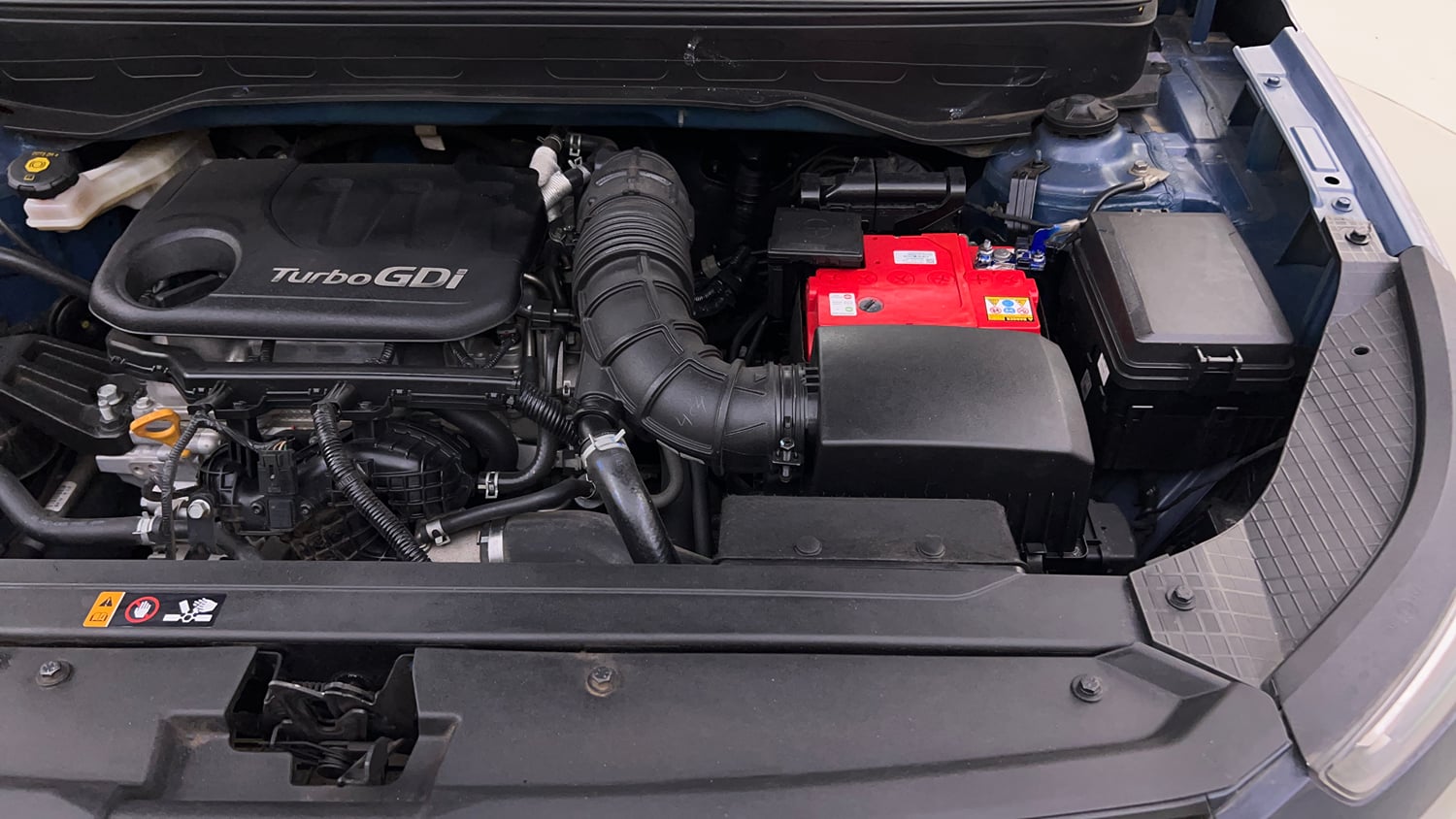 Used 2020 Hyundai Venue SX Plus 1.0 Turbo DCT Petrol Automatic engine ENGINE LEFT SIDE VIEW