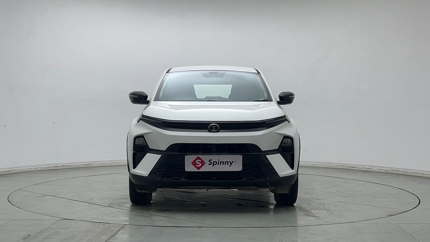 Used 2024 Tata Nexon Smart Plus 1.2 Petrol 6AMT Petrol Automatic exterior FRONT VIEW