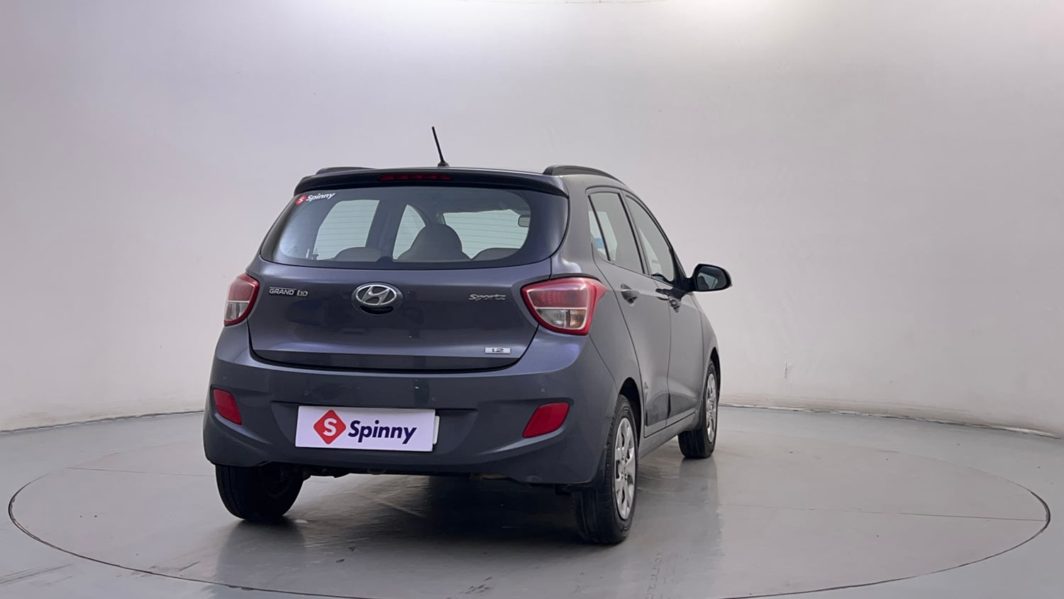 Used 2016 Hyundai Grand i10 Sportz 1.2 Kappa VTVT Petrol Manual exterior RIGHT REAR CORNER VIEW