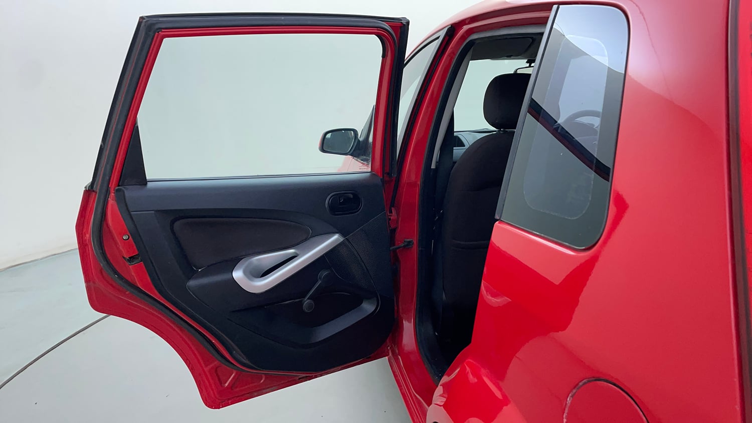 Used 2012 Ford Figo Duratec Petrol ZXI 1.2 Petrol Manual interior LEFT REAR DOOR OPEN VIEW