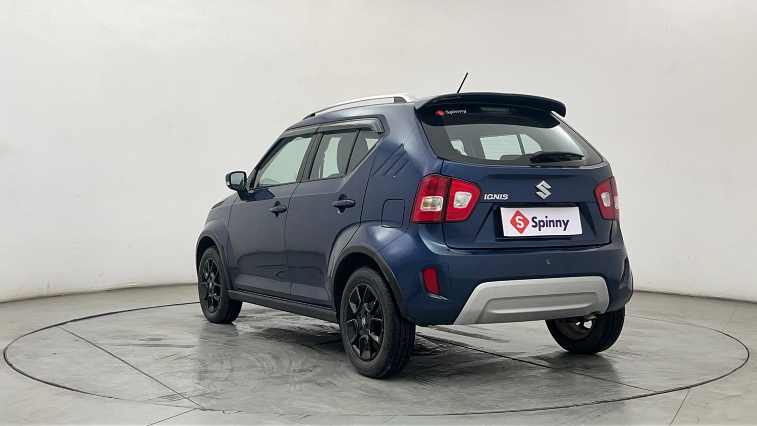 Used 2022 Maruti Suzuki Ignis Zeta 1.2 AMT Petrol Automatic exterior LEFT REAR CORNER VIEW