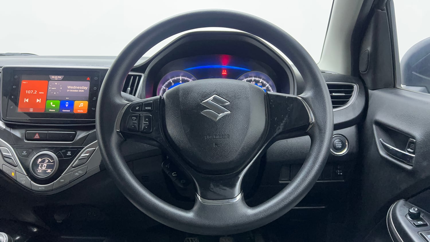Used 2020 Maruti Suzuki Baleno Zeta Petrol Manual interior STEERING VIEW