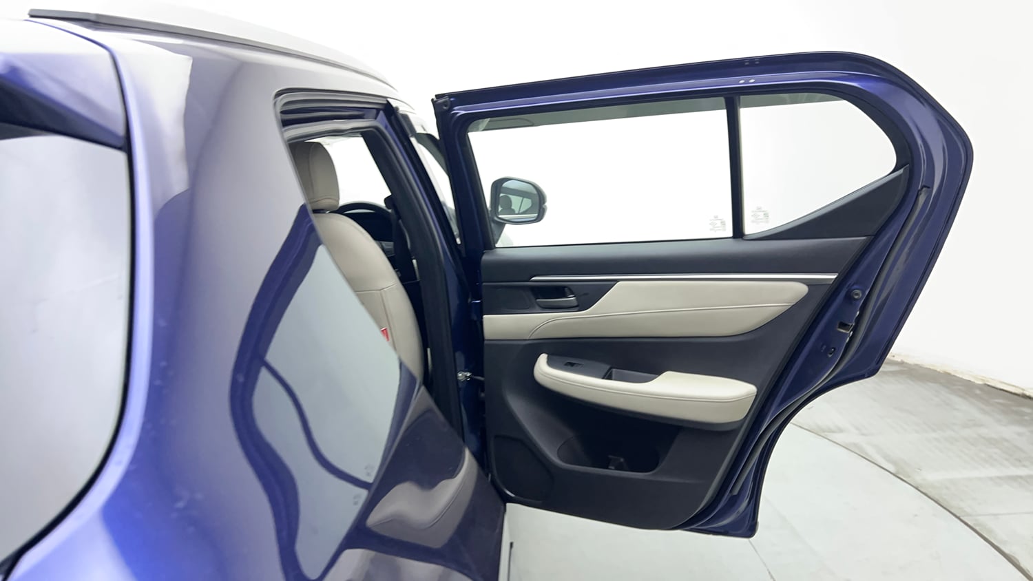 Used 2024 Honda Elevate Apex Edition VX CVT Petrol Automatic interior RIGHT REAR DOOR OPEN VIEW