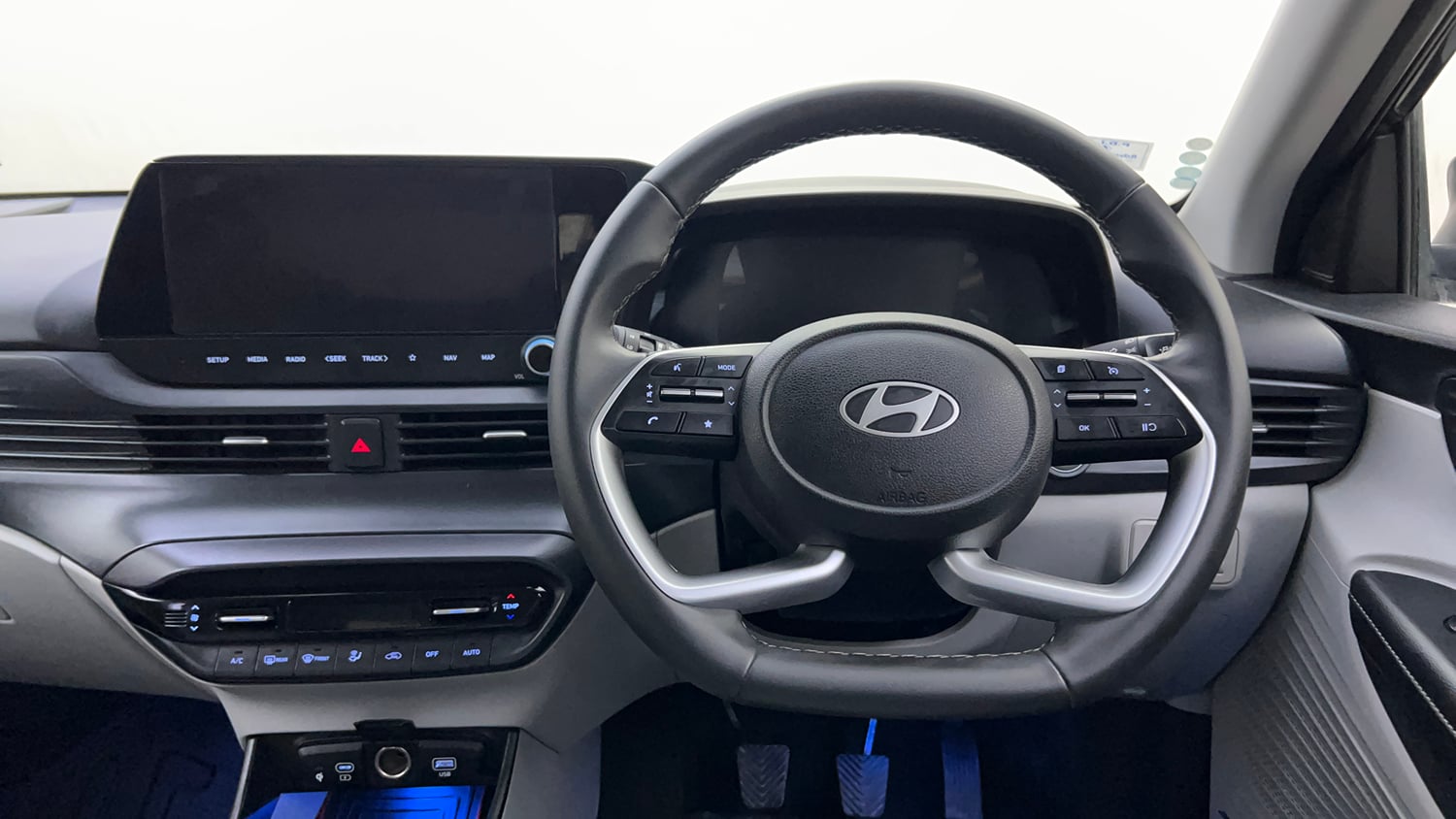 Used 2024 Hyundai New i20 Asta (O) 1.2 MT Petrol Manual interior STEERING VIEW
