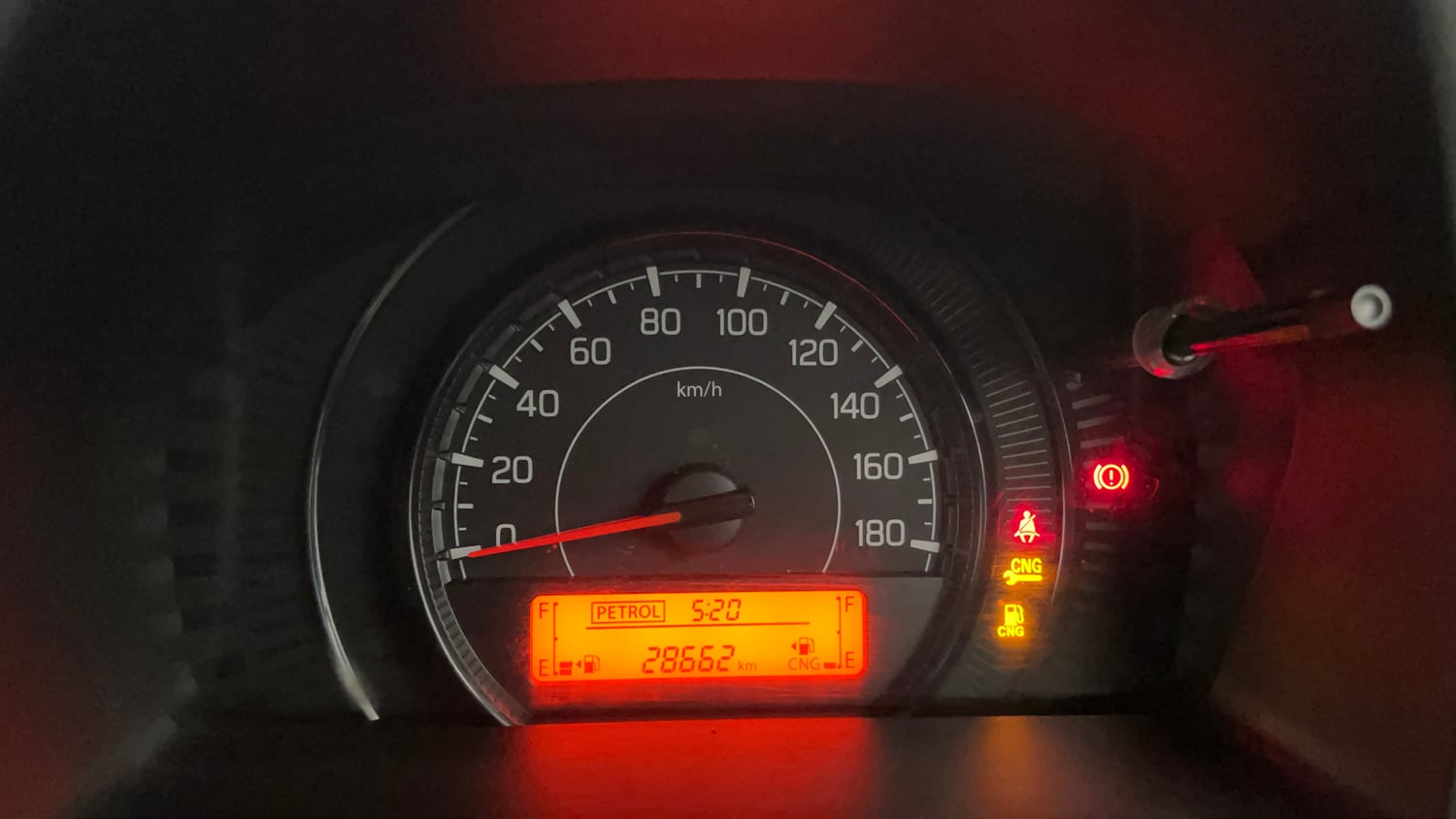 Used 2023 Maruti Suzuki Wagon R VXI 1.0 CNG Cng Manual interior CLUSTERMETER VIEW